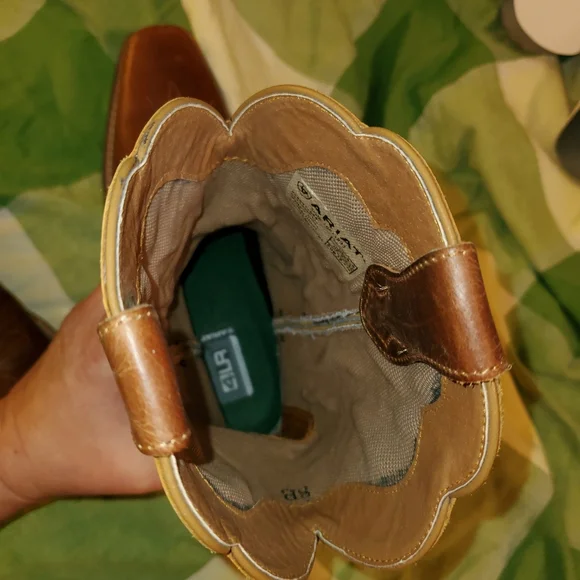 Ariat Women's Round Up Stockman Western Boots - Picture 7 of 10